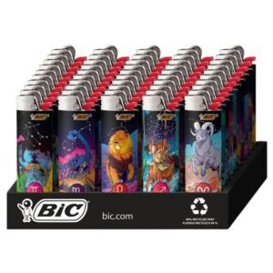 BIC LIGHTER ASTROLOGY / ZODIAC EDITION 50CT DISPLAY