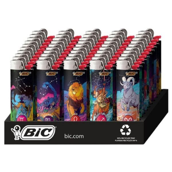BIC LIGHTER ASTROLOGY / ZODIAC EDITION 50CT DISPLAY