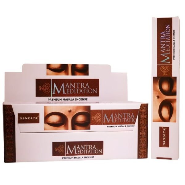 NANDITA PREMIUM NATURAL INCENSE (15GM) 12CT/ BOX