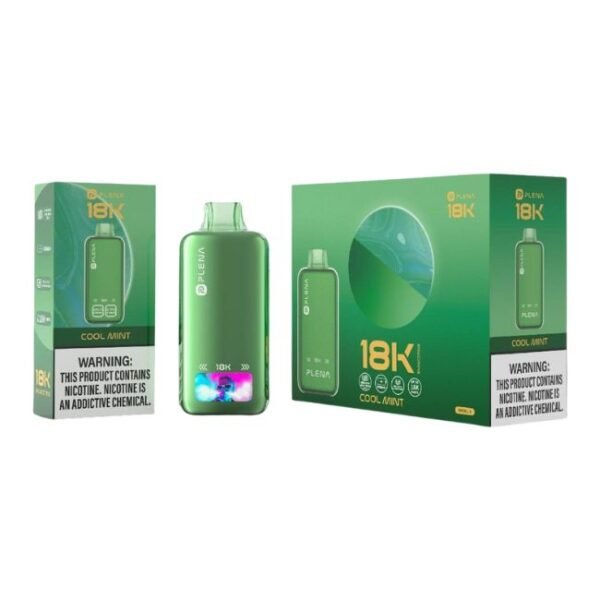 PLENA 5% DISPOSABLE (90ML) 18K PUFFS 5CT/ BOX