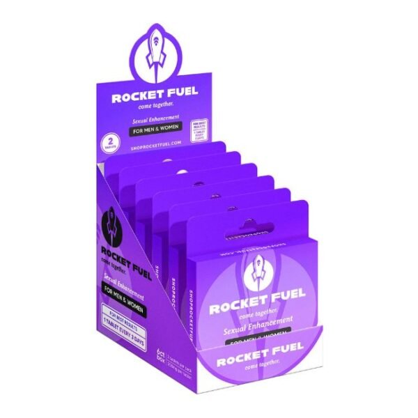 ROCKET FUEL SEXUAL ENHANCEMENT TABLET FOR MEN & WOMEN 2CT/ 6PK BOX
