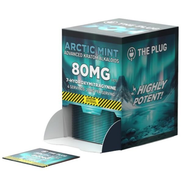 THE PLUG 7OH-HYDROXY ADVANCED KRATOM ALKALOID 80MG PER TABLET 1CT/50PK