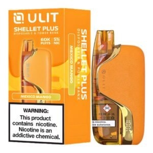 ULIT SHELLET PLUS BY KANGERTECH 5% DISPOSABLE (90ML) BOOST MODE - 40K & NORM. MODE - 60K PUFFS 5CT/ BOX