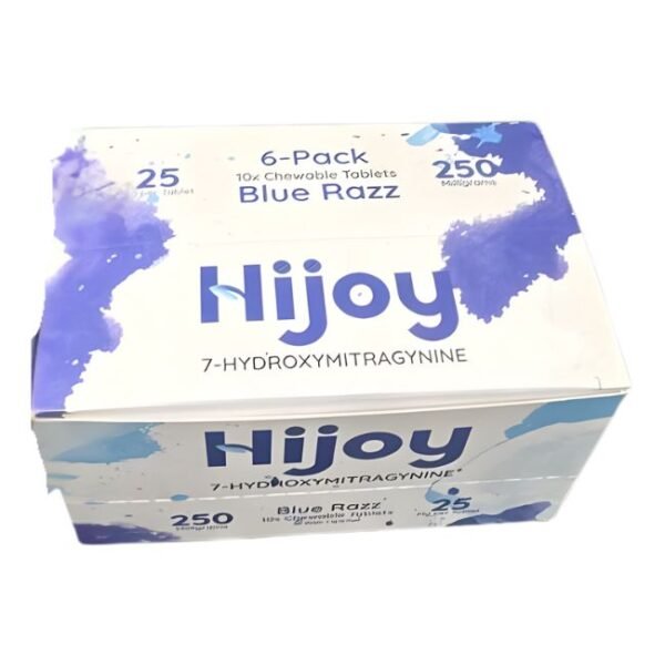HIJOY 7-HYDROXY 25MG PER TABLET 10CT JAR 6PK/ BOX