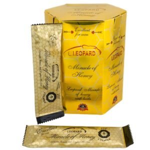 LEOPARD MIRACLE OF HONEY EXCELLENT FOR MEN (20GM) 24 SACHETS PER BOX