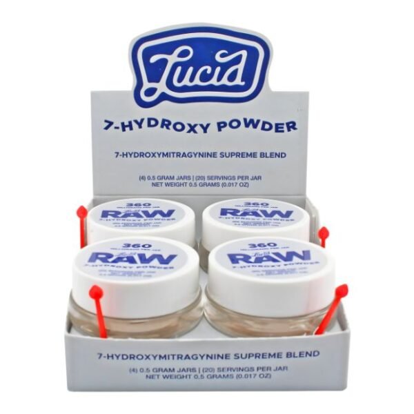 LUCID 7-HYDROXY SUPREME BLEND RAW POWDER 4CT/ BOX