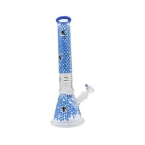 16.5''HOLLOW BASE 9MM HONEY COMB BEAKER WATER PIPE