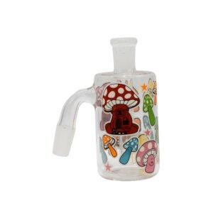 14MM MATRIX PERC DESIGN ASSORTED COLOR ASH CATCHER