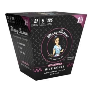 BLAZY SUSAN ULTRA THIN RICE CONES 21CT/ BOX
