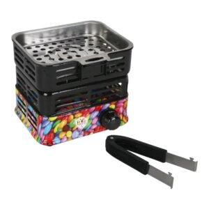 BYO ELECTRIC HOOKAH HEAVY DUTY CHARCOAL 1000W BURNER ASSORTED COLORS