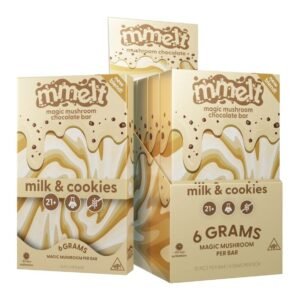 MMELT MAGIC MUSHROOM 6GM CHOCOLATE BAR 6CT/BOX
