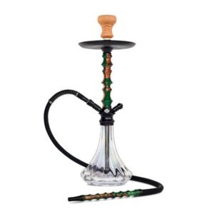 BYO 24" ZILLA RESINWOOD HOOKAH CLICK TECHNOLOGY 1 HOSE ASSORTED COLOR