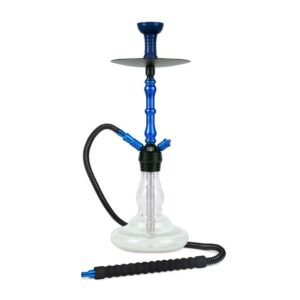 AMIRA 22" RIP HOOKAH GLOW IN THE DARK 1 HOSE ASSORTED COLOR