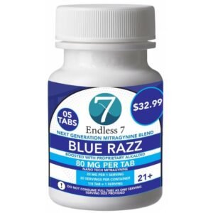 ENDLESS 7 NEXT GENERATION 7 HYDROXY 80MG PER TABLET 5CT BOTTLE