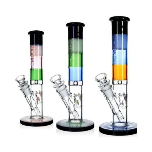 PHOENIXSTAR GLASS 11'' COLOR TUBE WATER PIPE