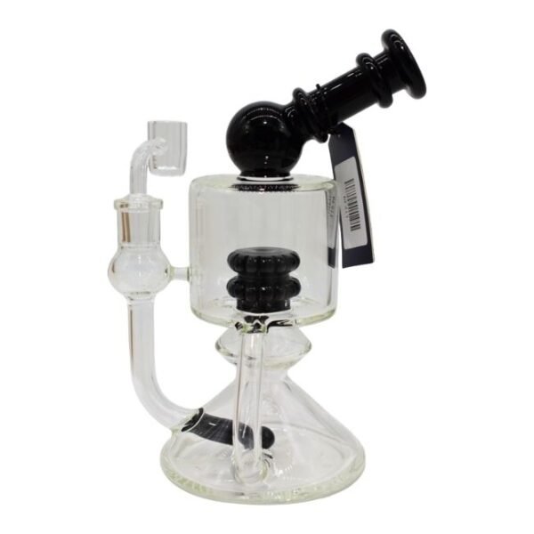 PHOENIXSTAR GLASS 10''WITH DOUBLE SHOWER HEAD WATER PIPE