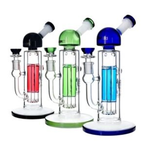 PHOENIXSTAR GLASS10'' WITH GLYCERIN TUBE WATER PIPE