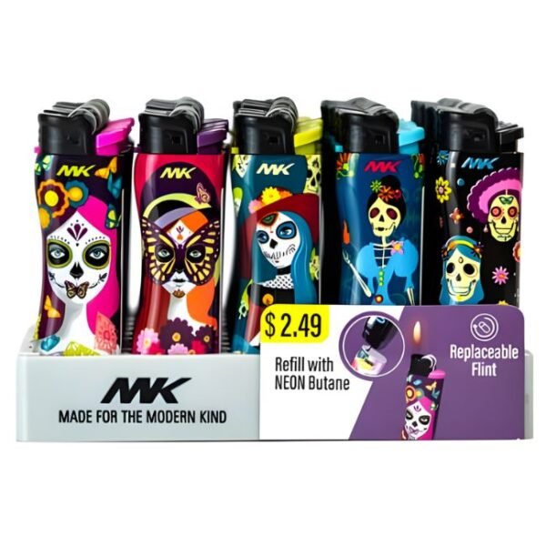 MK GRIP PRO LIGHTER REFILLABLE 50CT/ BOX