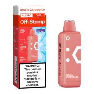 OFF STAMP CLASSIC CUBE BY LOST MARY 5% DISPOSABLE REFILL POD (90ML) 25K PUFFS 5CT/ BOX (TEXAS COMPLIANT)