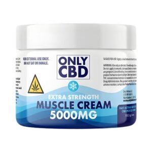 ONLY CBD 5000MG EXTRA STRENGTH COOLING MUSCLE CREAM