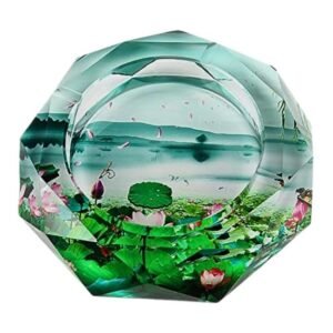 OILSEED AQUARIUM DESIGN HEAVY DUTY LARGE GLASS ASHTRAYS