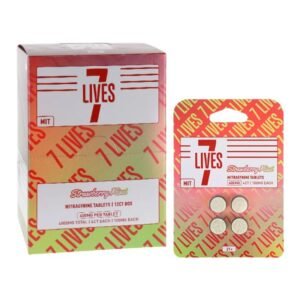 7 LIVES MIT KRATOM 100MG PER TABLET 4CT/12PK