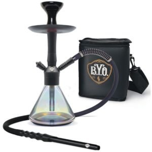 BYO 18" ZARA HOOKAH CLICK TECHNOLOGY 1 HOSE ASSORTED COLOR AL002