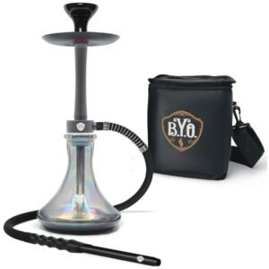 BYO 19" LUME HOOKAH 1 HOSE ASSORTED COLOR AL003