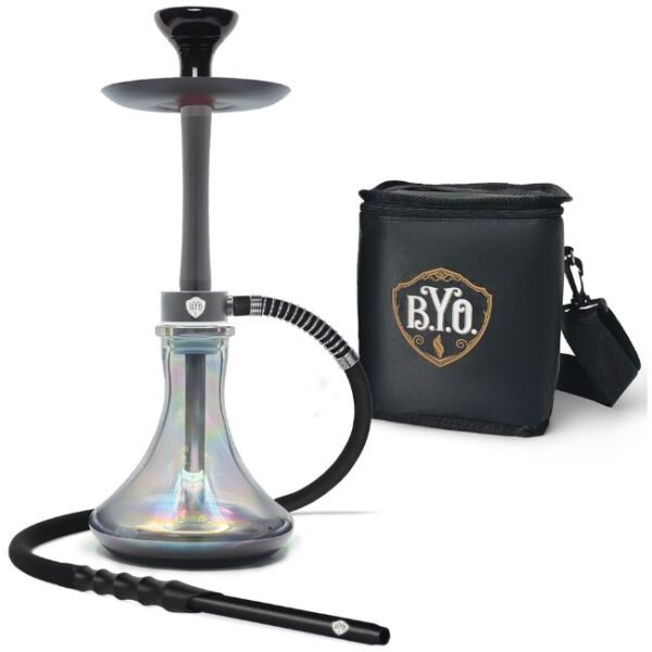 BYO 19" LUME HOOKAH 1 HOSE ASSORTED COLOR AL003
