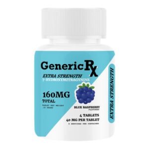 GENERIC RX 7-HYDROXY EXTRA STRENGHT 40MG PER TABLET 4CT/ JAR