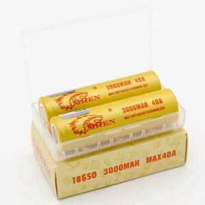 IMREN 18650 3000mAH 40A BATTERY 2PK