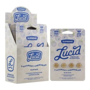 LUCID 7-HYDROXY SUPREME BLEND PREMIUM ALKALOID 50MG PER TABLET 4CT/10PK