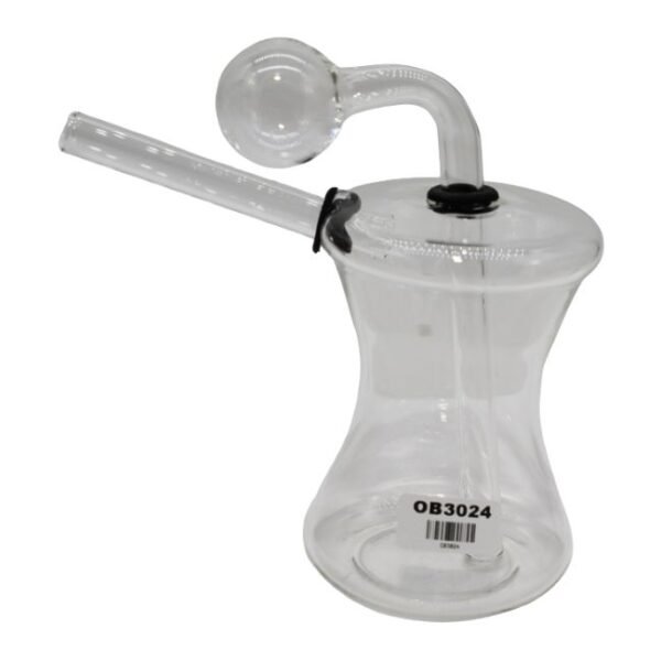 6'' CLEAR FANCY GLASS TUBE