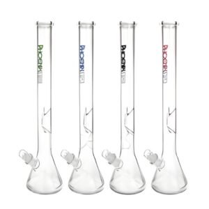 PHOENIXSTAR GLASS 17'' CLEAR BEAKER WATER PIPE
