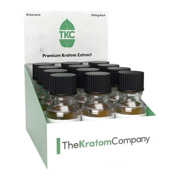 THE KRATOM COMPANY 10ML LIQUID EXTRACT SHOT 12CT/ BOX