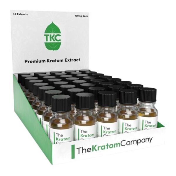THE KRATOM COMPANY 10ML LIQUID EXTRACT SHOT 40CT/ BOX