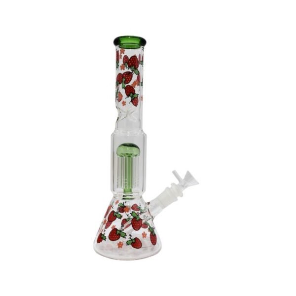 12'' STAWBERRY FANCY BEAKER WATER PIPE