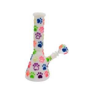10'' GLOW IN THE DARK BEAKER WATER PIPE