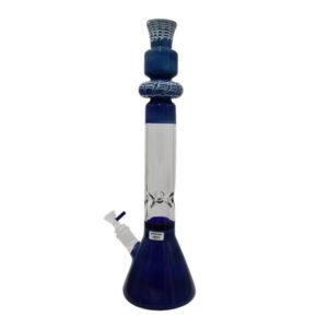 18''FUMED TOP GLASS BEAKER WATER PIPE