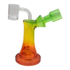 7'' RAINBOW COLOR GLASS TUBE WATER PIPE