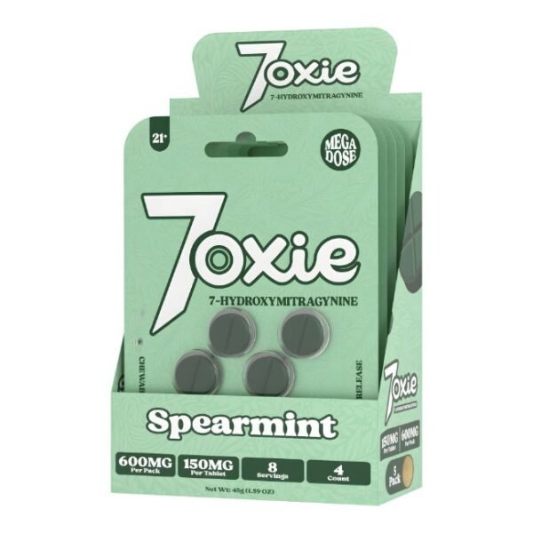 7OXIE 7-HYDROXY MEGA DOSE 150MG PER TABLET 4CT/5PK