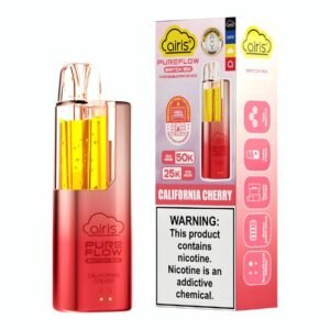 AIRIS PURE FLOW SWITCH 5% DISPOSABLE POD (50ML) GTR. MODE - 25K & ECO. MODE - 50K PUFFS 5CT/ BOX