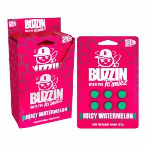 BUZZIN WITH THE HOMIEZ BOTANICAL EXTRACT 75MG PER TABLET 6CT/6PK
