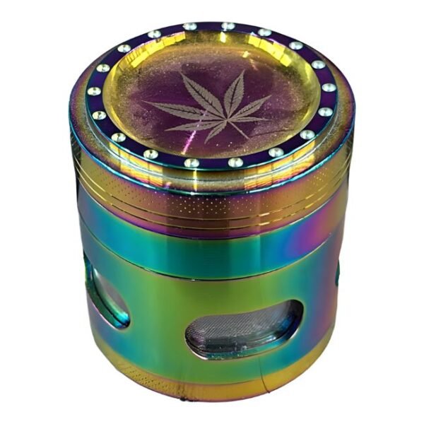 63MM RAINBOW COLOR 4PART GRINDER