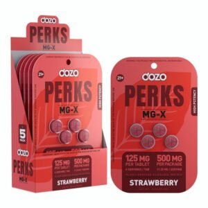 DOZO PERKS MG-X HIGH POTENCY 125MG PER TABLET 4CT/5PK