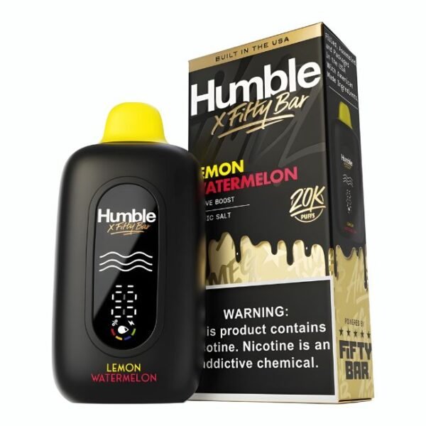 FIFTY BAR BY HUMBLE 5% DISPOSABLE (90ML) 20K PUFFS 5CT/ BOX