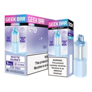 GEEK BAR 5% DISPOSABLE MATE POD (80ML) 60K PUFFS 5CT/ BOX