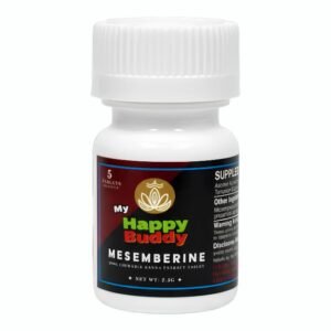 HAPPY BUDDY MESEMBRINE KANNA EXTRACT 50MG PER TABLET 5CT/ JAR