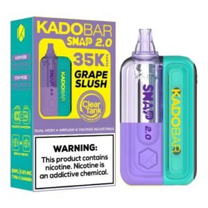 KADO BAR SNAP 2.0 5% DISPOSABLE KIT (100ML) 35K PUFFS 5CT/ BOX