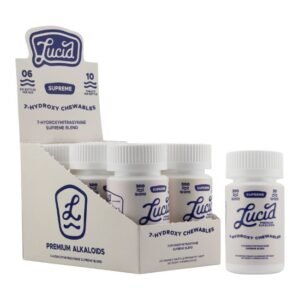 LUCID 7-HYDROXY SUPREME BLEND PREMIUM ALKALOID 30MG PER TABLET 10CT/ 6JARS